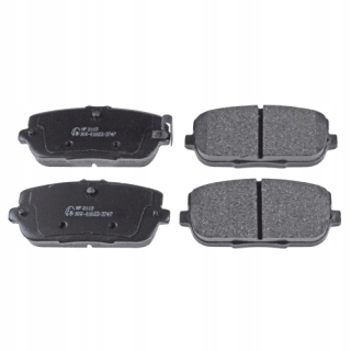 Гальмівні колодки гальмівний. mazda mx-5 05-14 задня фото №1