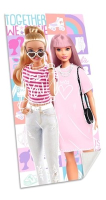 RĘCZNIK PLAŻOWY BARBIE 70X140 CM BB00017