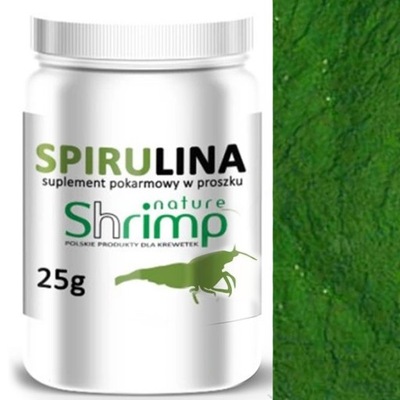 Shrimp Nature Spirulina 25g Suplement pokarmowy