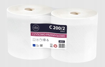 CZYŚCIWO CELULOZOWE 2-WARSTWOWE BIAŁE OFERTA 2 ROLKI LAMIX