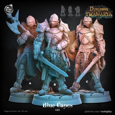 Cast n Play - Blue Capes