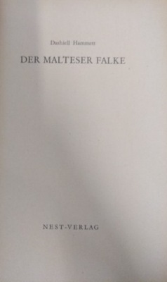 Dashiell Hammett - Der Malteser Falke