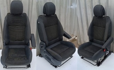 Peugeot 5008 lift 16 r сиденье правый перед с подогревом подушка безопасности фото №1