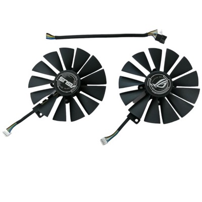 Wentylatory ASUS STRIX RX470 RX570 GTX1050TI 4GB