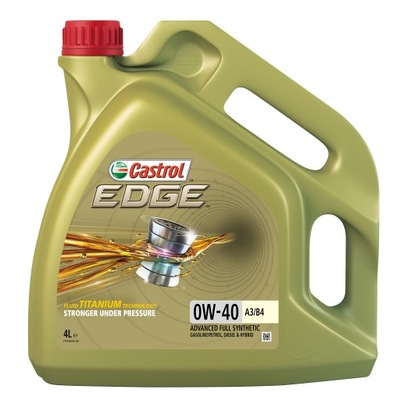 ACEITE SILNIKOWY CASTROL EDGE 0W-40 A3/B4 4L  