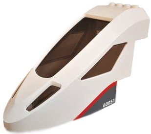 LEGO TRAIN KABINA POCIĄGU Z SZYBKĄ 15536pb01 z 60051