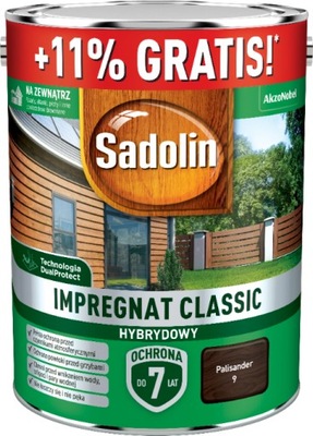 Sadolin Classic impregnat do drewna Palisander 5l