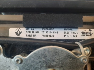 Люк електричний renault range t фото №1