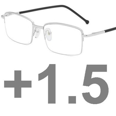 Okulary progresywne wieloogniskowe do czytania 1.5