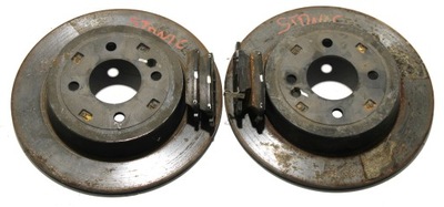 Kia stonic тормозные диски тормозные тормозные колодки комплект задняя фото №1