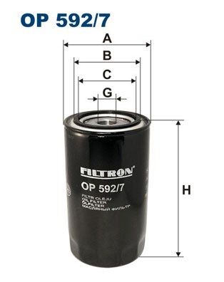 A86982 FILTRON FILTRAS ALYVOS TINKA DO: IVECO DAILY III, DAILY IV 3.0D 07.99- 