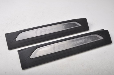 Jaguar xe накладки пороговые накладки r-sport фото №1