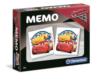 Gra MEMO Cars CLEMENTONI 13279