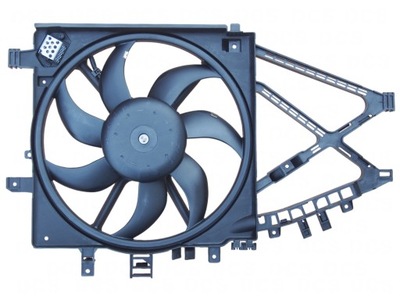 Вентилятор opel combo 2001-2011 corsa c 2000-2012 tigra 2004-2010 фото №1