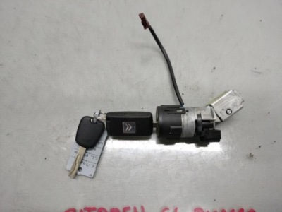 Замок зажигания ключ c4 picasso 1.6 hdi 10' 9663123380 фото №1