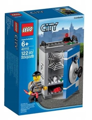 Klocki Lego City 40110 Skarbonka na monety UNIKAT