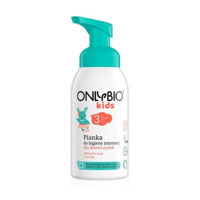 ONLYBIO Kids pianka do higieny intymnej 300ml