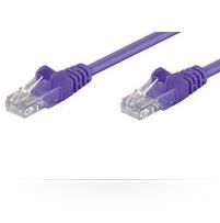 MicroConnect U/UTP CAT5e 5M Purple PVC