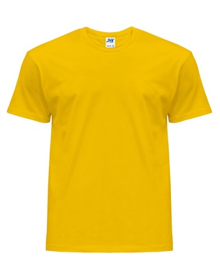 T-SHIRT MĘSKA koszulka JHK 155 żółta SY r. XXL
