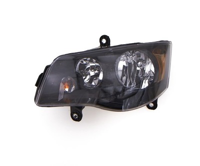 Фара левый тёмный dodge grand caravan chrysler town & country 2011-2016 фото №1
