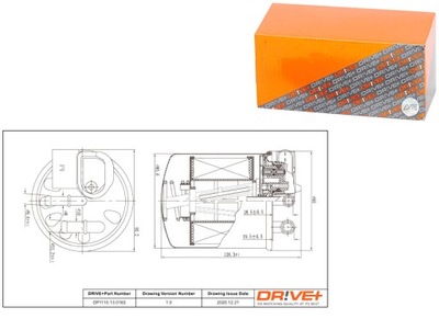 FILTRAS DEGALŲ MERCEDES DIESEL 2.2 18- SP RINTER 4-T DRIVE+ 