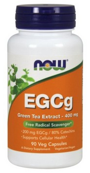 Now Foods EGCg Green Tea Extract 400mg 90 kapsułek