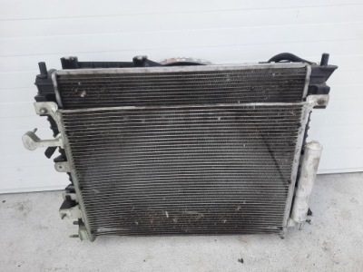 Mustang v 3.7 10-14 комплект радиатор вентилятор фото №1