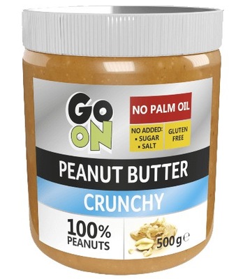 Go On - Masło Orzechowe Peanut Butter Crunchy 500g