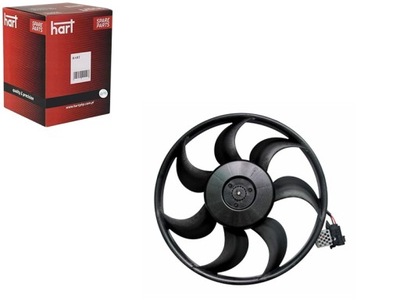Вентилятор радиатор opel astra h 04- hart фото №1