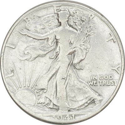 5.dbr.USA, 1/2 DOLARA 1941