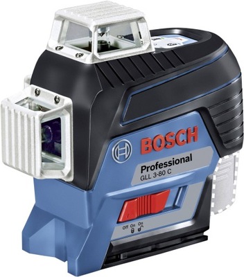 Laser liniowy BOSCH GLL 3-80 C + Pokrowiec Gratis