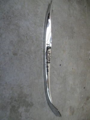 Молдинг бампера левый перед верхний хром bmw 7 g11 фото №1