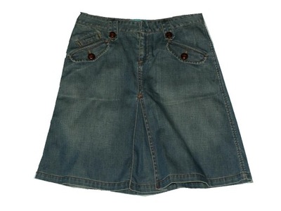 ZARA TRF jeansowa spódnica VINTAGE oldschool 40