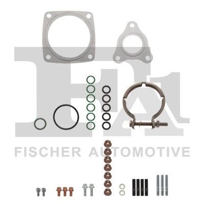 КОМПЛЕКТ МОНТАЖНИЙ TURBOSPREZARKI PORSCHE 911 3.0 15- 39 ELEM. KT160120