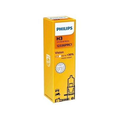 PHILIPS H3 55W 12V LEMPUTĖ AUTOMOBILINĖ PK22S 