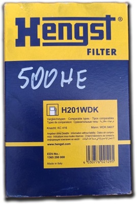 HENGST H201WDK FILTRO COMBUSTIBLES IVECO FILTRO COMBUSTIBLE  