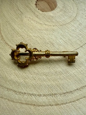 Broszka KLUCZYK unikat