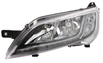 Фара лампа перед fiat ducato 07/14- левый led фото №1