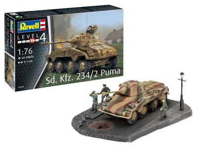 Model do sklejania Revell Sd.Kfz. 234/2 Puma