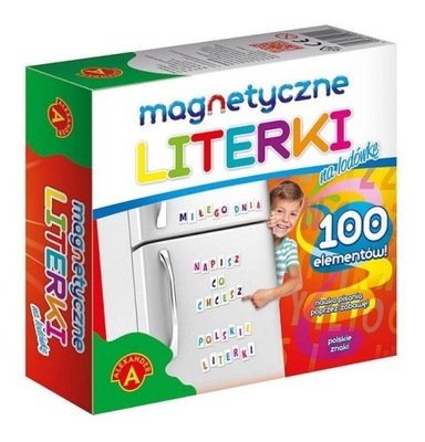 MAGNETYCZNE LITERKI NA LODÓWKĘ ALEX, ALEXANDER