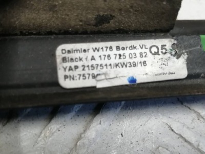 Mercedes w176 176 молдинг дверь левая ночь amg фото №1