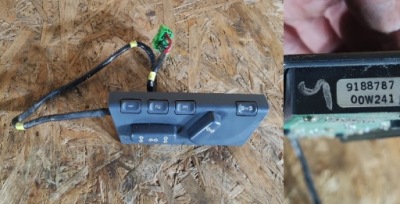 Панель блок керування сидіння volvo s60 s80 v70 xc70 фото №1