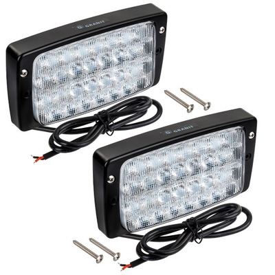 ФАРА РАБОЧАЯ LED (СВЕТОДИОД ) 36W 9900LM 12V 24V FENDT CASE CLAAS W КРЫША 2 ШТУКИ