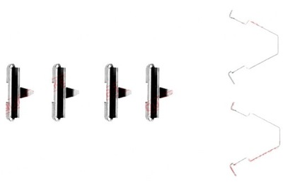 Набір монтажний гальмівних колодок задня ford usa probe ii mazda 626 iv mx-6 фото №1