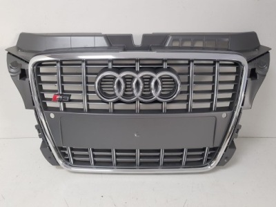 Audi a3 s3 lift 08-12 решітка радіатора решітка радіатора радіатора pod pdc idealny jak новий фото №1