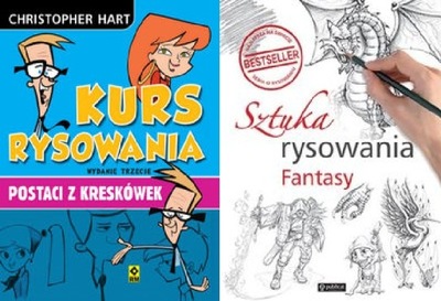 Kurs rysowania postaci + Sztuka rysowania. Fantasy