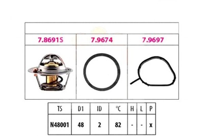 Eps термостат ford b-max 1.6 ti jk фото №1