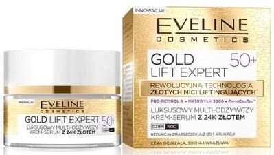 EVELINE Gold Lift Expert krem-serum 50+ 50ml