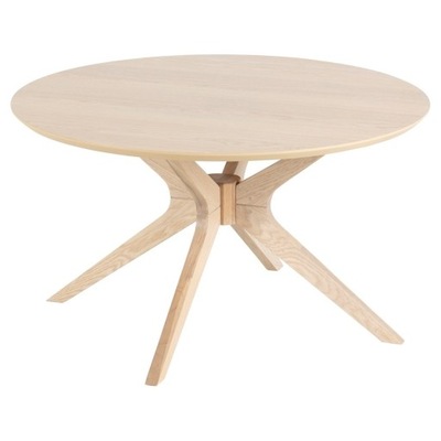 Stół okrągły BELAMI kolor jasny brąz 80x80 actona - TABLE/COFFE/ACT/BELAMI/