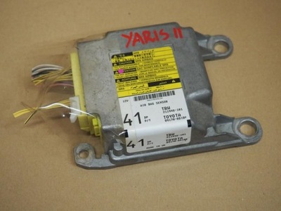 Датчик блок управления модуль подушек подушка безопасности yaris ii фото №1
